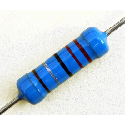 1/4W resistor metal film resistor 520k ohm 1 8w 1%