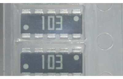 SMD array resistor EXBA10P103J